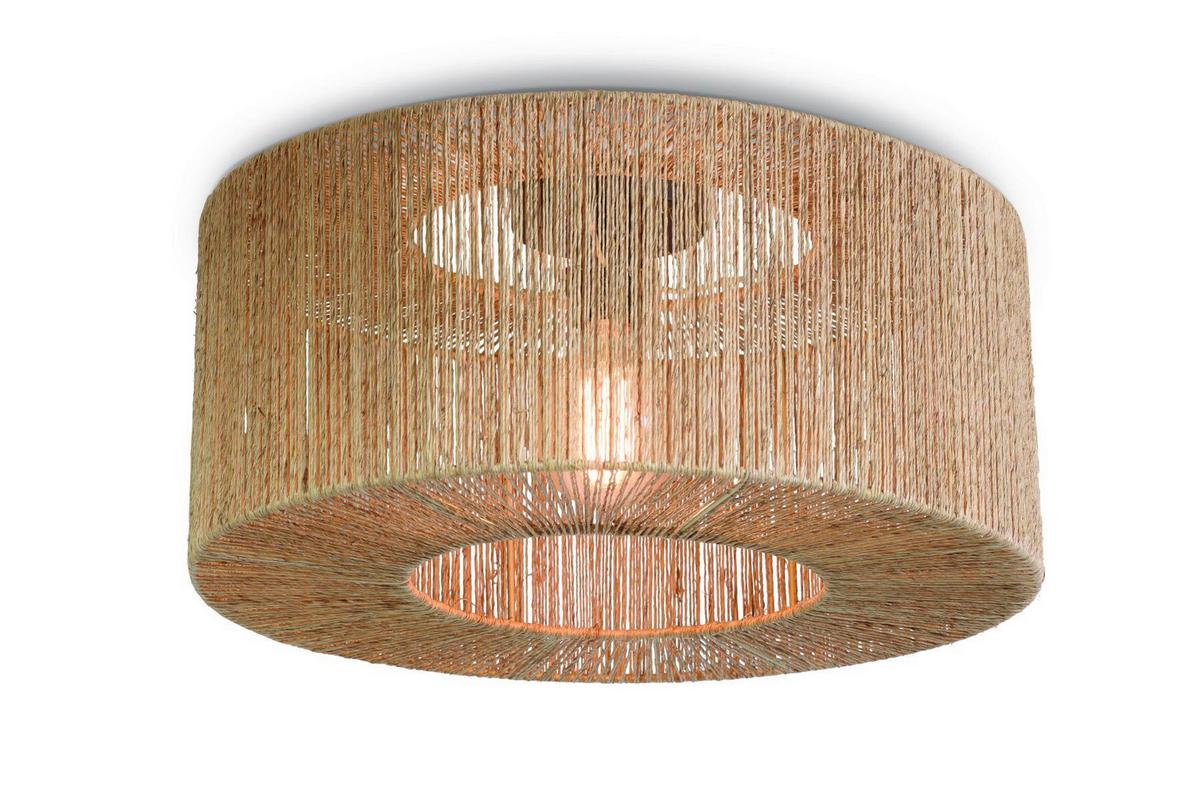 Deckenleuchte Iguazu/c/5022/n - Naturfarben, Trend (50/22cm) - Good & Mojo