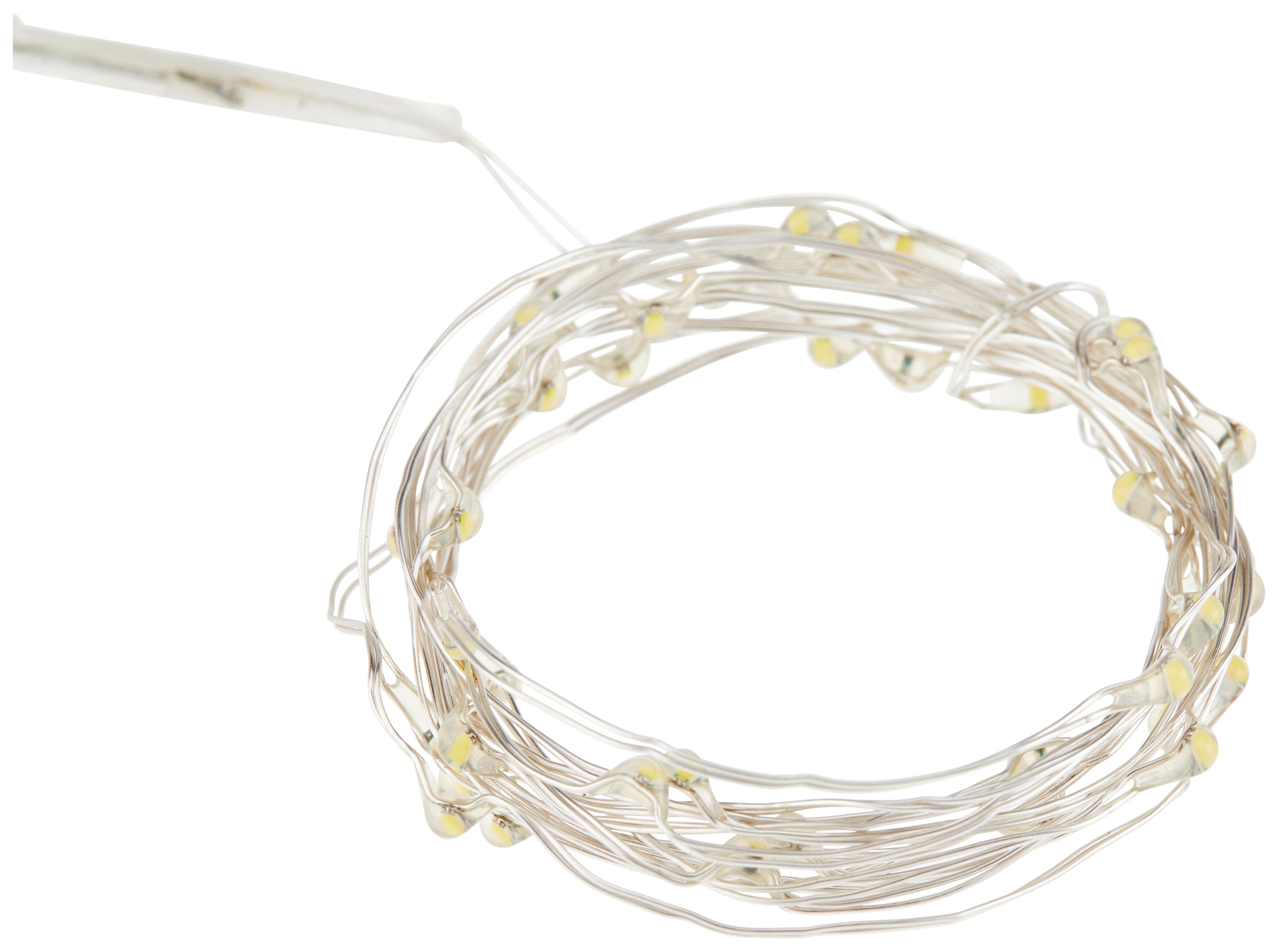 Lichterkette Ax9645020 - Weiß, Basics, Kunststoff (215cm)