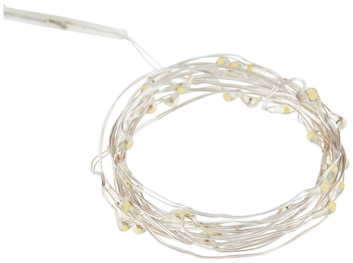 Lichterkette Ax9645020 - Weiß, Basics, Kunststoff (215cm)