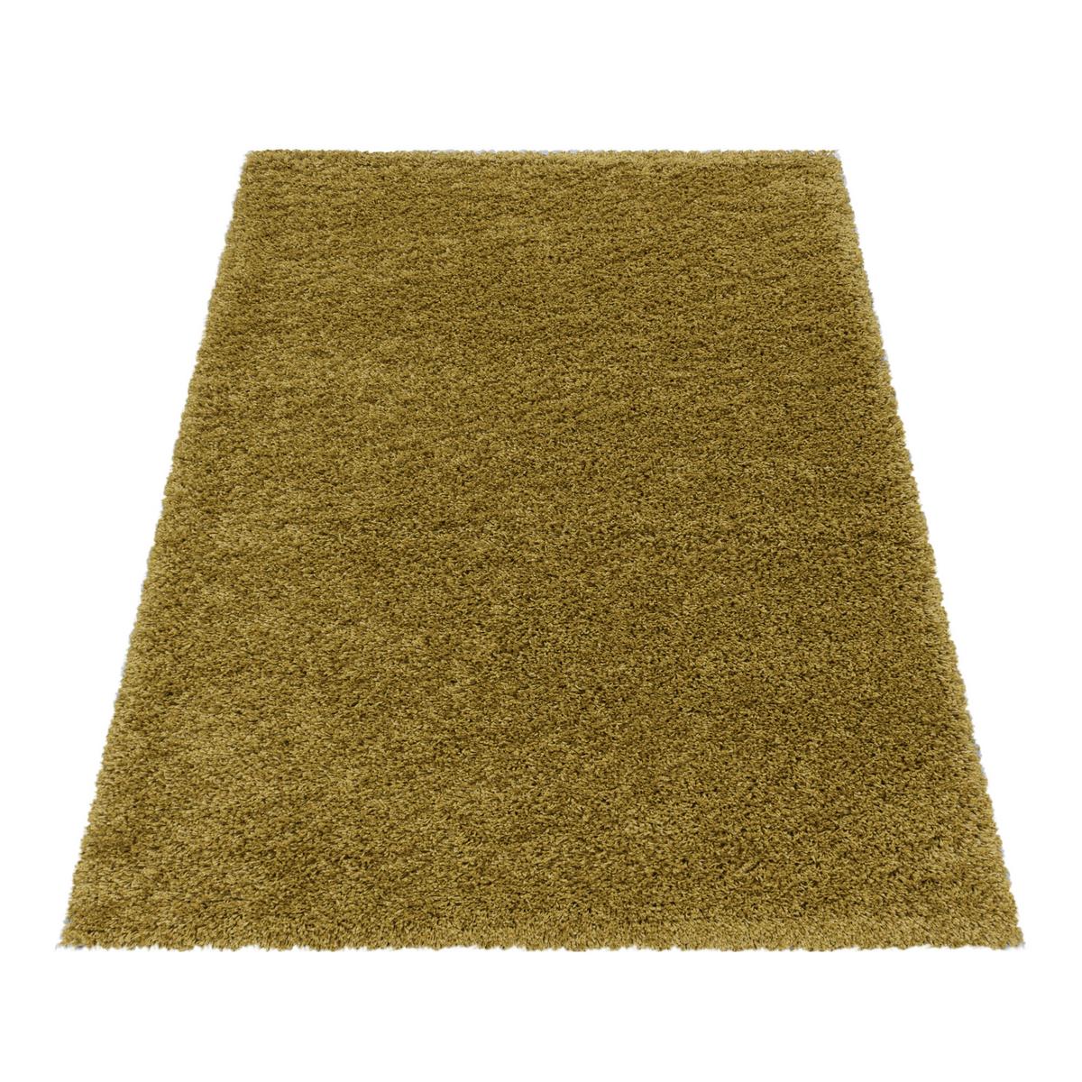 Teppich Läufer Gold Sydney 3000 80x250 cm - Goldfarben, Basics, Textil (80/250cm)