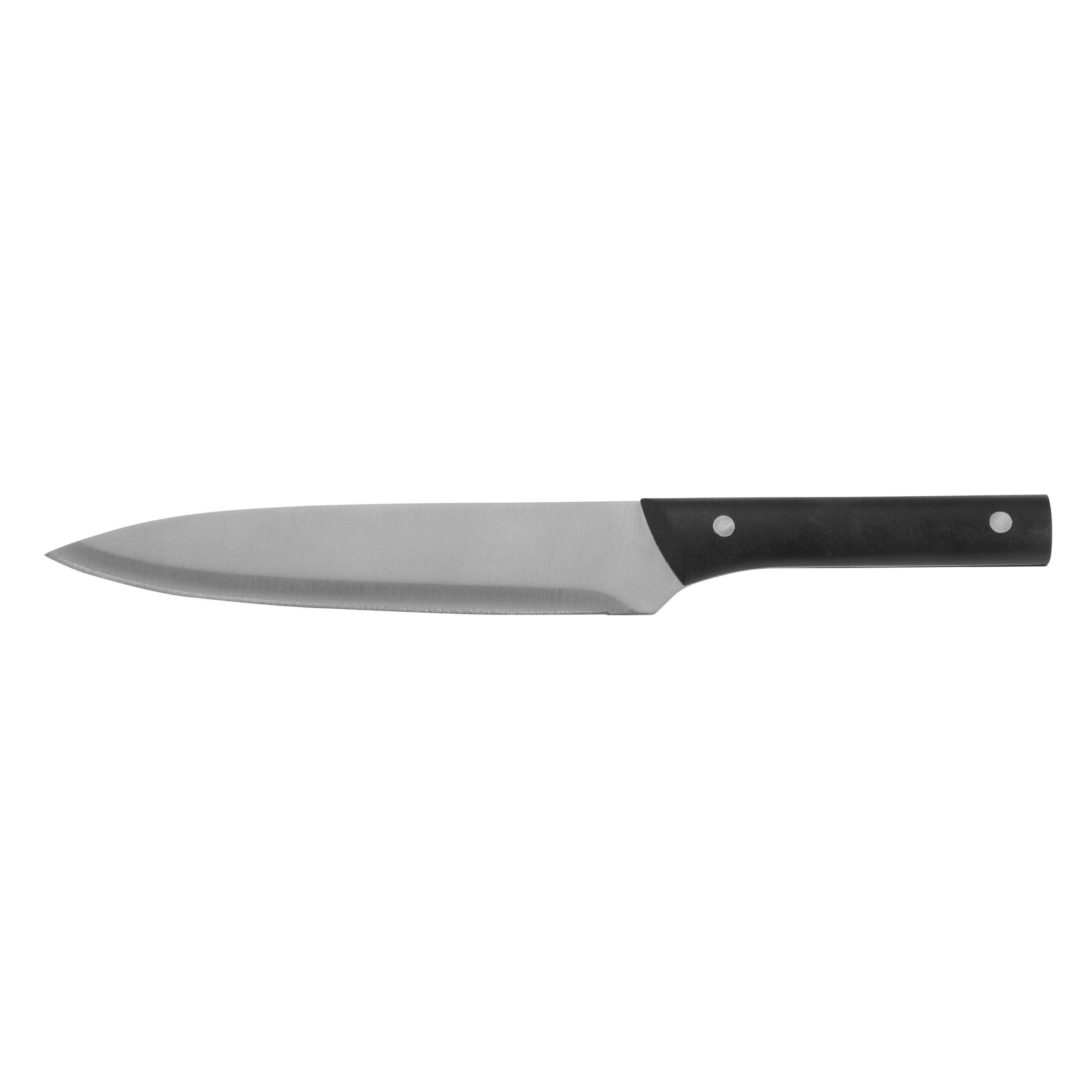 CHEFMESSER JOE - Silberfarben, KONVENTIONELL, Metall (33.5cm) - Luca Bessoni