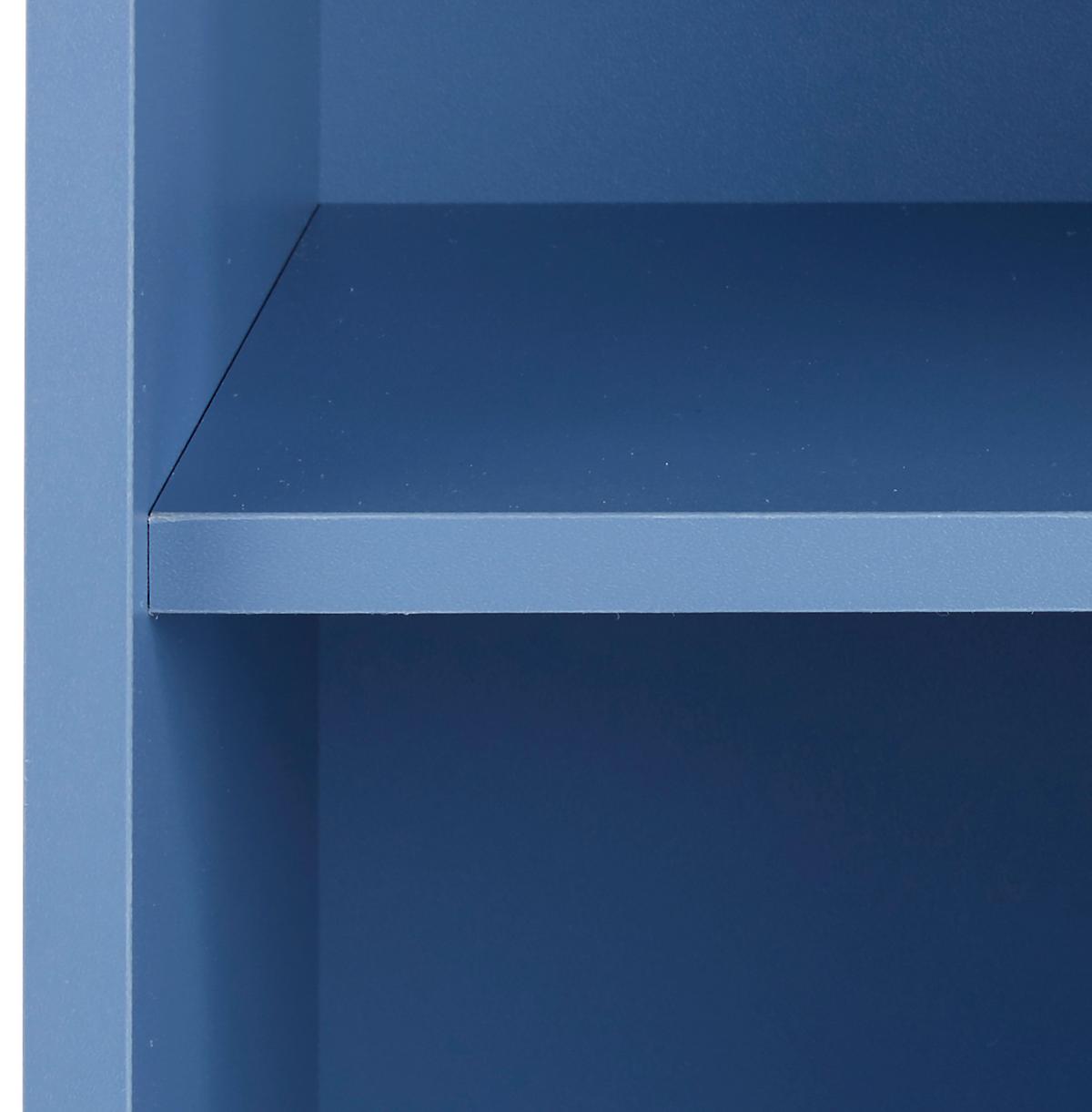 Regal Stehend/Hängend Box B: 23 cm Himmelblau - Blau, MODERN, Holzwerkstoff (23/46/25cm) - Ondega
