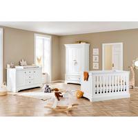 Babyzimmer 103467x Emilia - Weiß, Trend, Holzwerkstoff - Pinolino