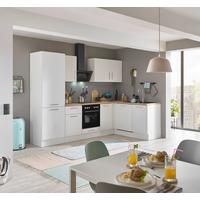 Eckküche Turin Weiß/eiche Dekor 280x175 Cm - Weiß/Eiche Artisan, Basics, Holzwerkstoff (280/175cm) - MID.YOU