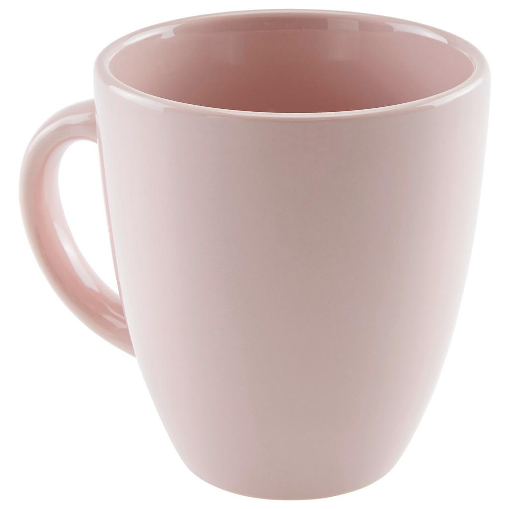 Kaffeebecher Steinzeug 300 ml Uni/Altrosa Fiorella