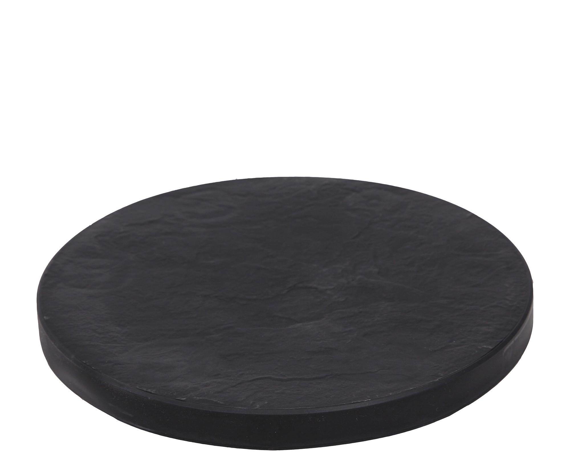 Pflanzenroller Kunststoff Anthrazit Ø 30 cm - Anthrazit, Basics, Kunststoff (30/5/30cm)