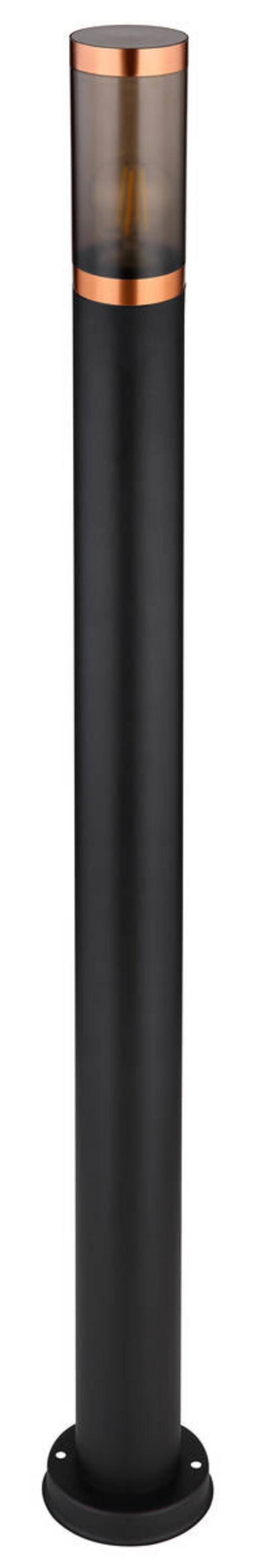 Außenleuchte 3159bc - Schwarz/Grau, Design, Kunststoff/Metall (12,7/110cm) - Globo