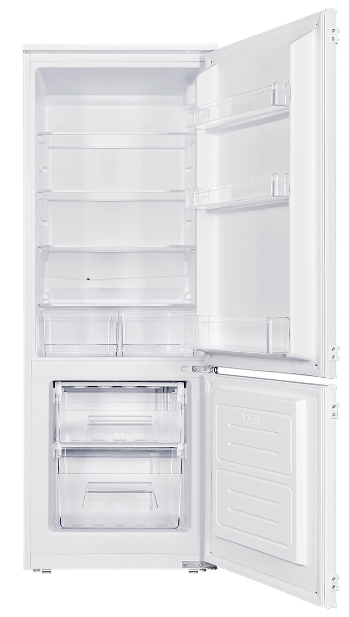KÜHL-GEFRIER-KOMBINATION Weiß B: 54cm - Weiß, Trend, Kunststoff/Metall (54/144/54,5cm) - Respekta