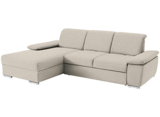 Wohnlandschaft In L-Form Leandro 184x283 cm - Chromfarben/Beige, MODERN, Textil (184/283cm) Wohnlandschaft In L-Form Leandro 184x283 cm - Chromfarben/Beige, MODERN, Textil (184/283cm)