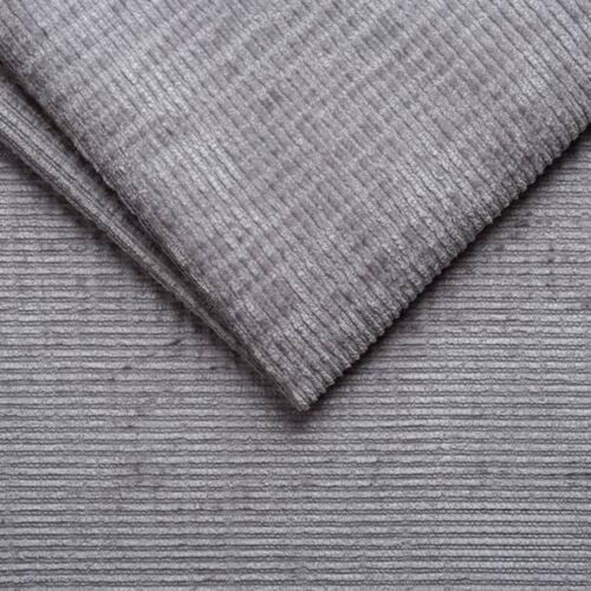 Schlafsofa Virgo - Dunkelgrau/Schwarz, KONVENTIONELL, Textil (212/97/105cm) - MID.YOU