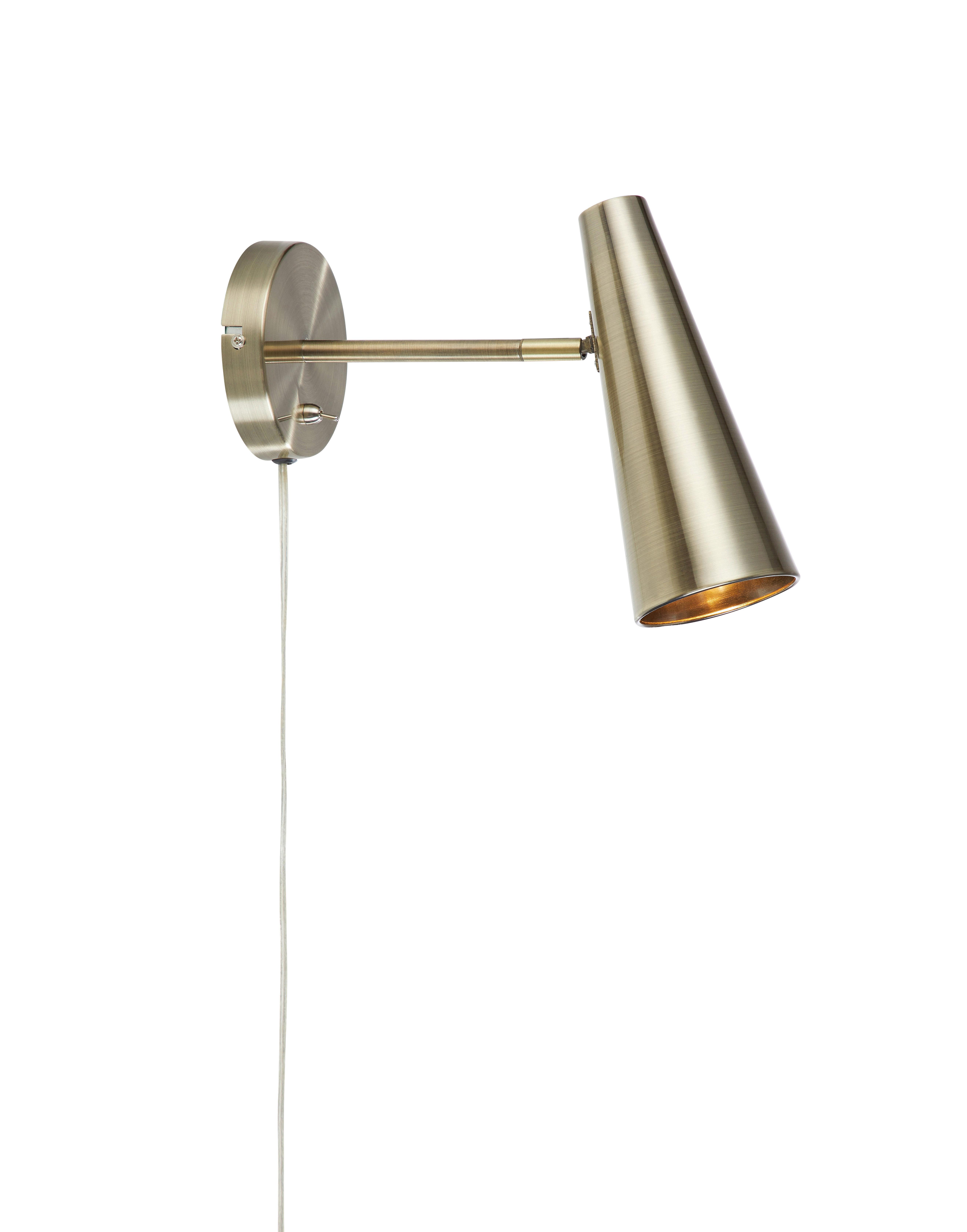 Wandleuchte Peak - Goldfarben, Basics, Metall (28/12/22cm) - Markslöjd