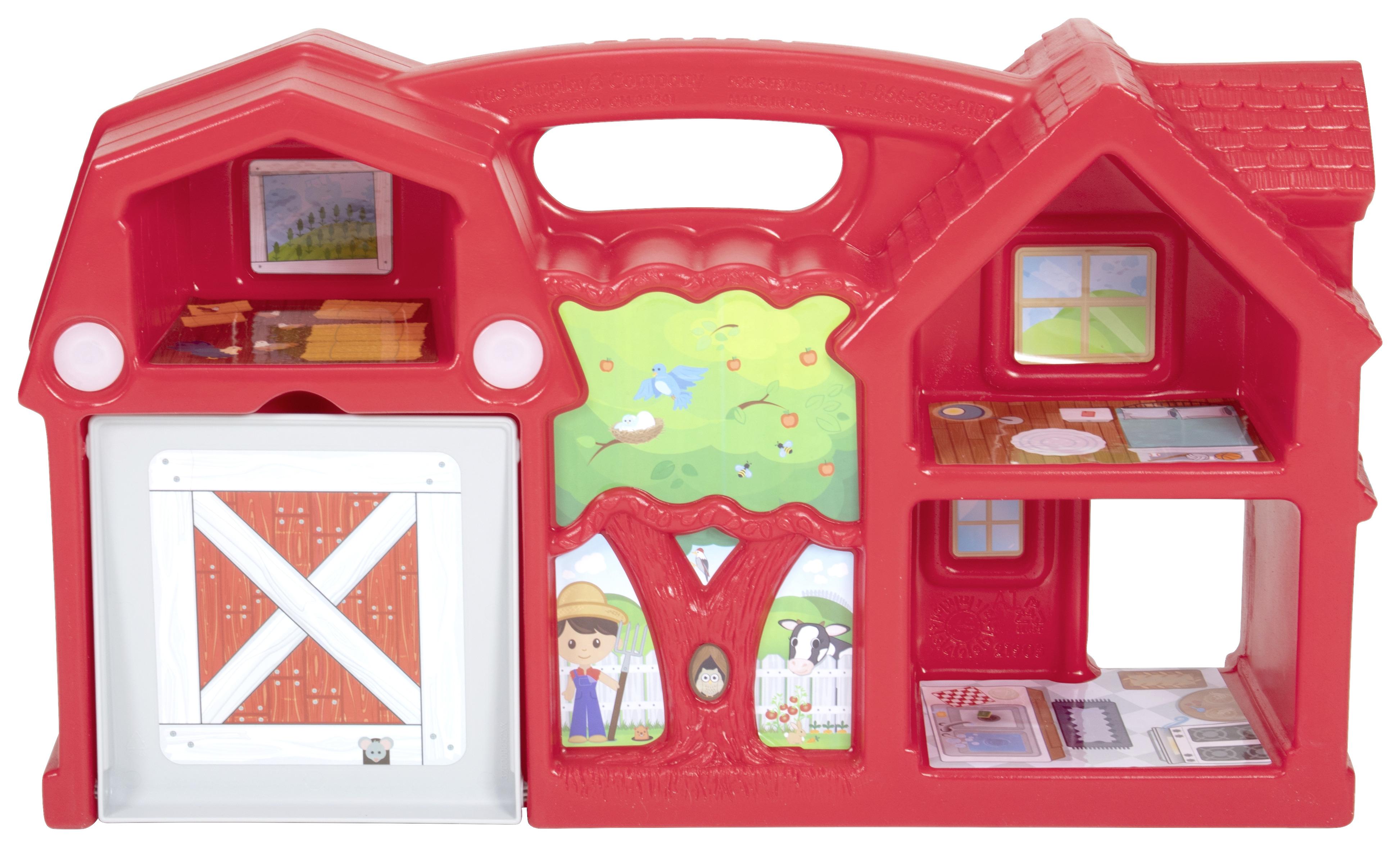 Tragbarer Bauernhof Simplay 3 - Multicolor, Basics, Kunststoff (63,8/16,8/36,5cm)