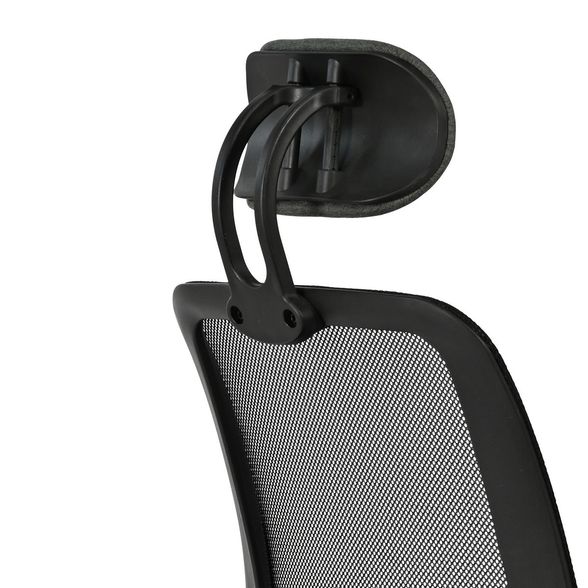 Drehstuhl Billy 2 Grau/schwarz B: 67 Cm - Schwarz/Grau, MODERN, Kunststoff/Textil (67/121/66cm)