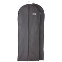 Kleidersack Tommy Dunkelgrau, 2er-Set - Anthrazit, Basics, Kunststoff/Metall (60/150cm) - Homezone