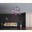 LED-Deckenleuchte Vogel Pink - Pink, MODERN, Kunststoff/Metall (80/22/48cm)