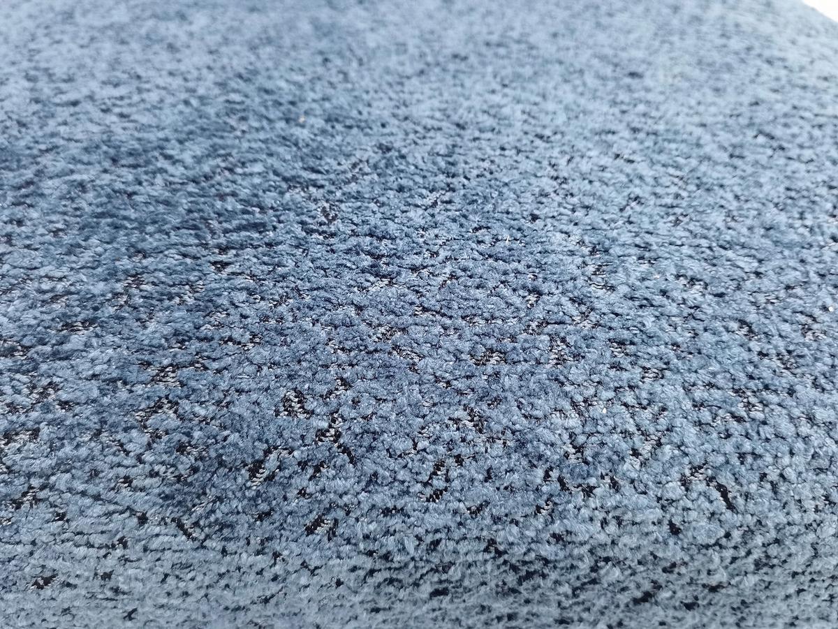 Schwingstuhl Tampa Dunkelblau Gepolstert - Schwarz/Dunkelblau, MODERN, Textil/Metall (46/95/64cm) - MID.YOU