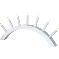 LED-Kerze 230-00 Kerzenständer - Weiß, Basics, Holz/Kunststoff (58/6/29cm) - Eglo