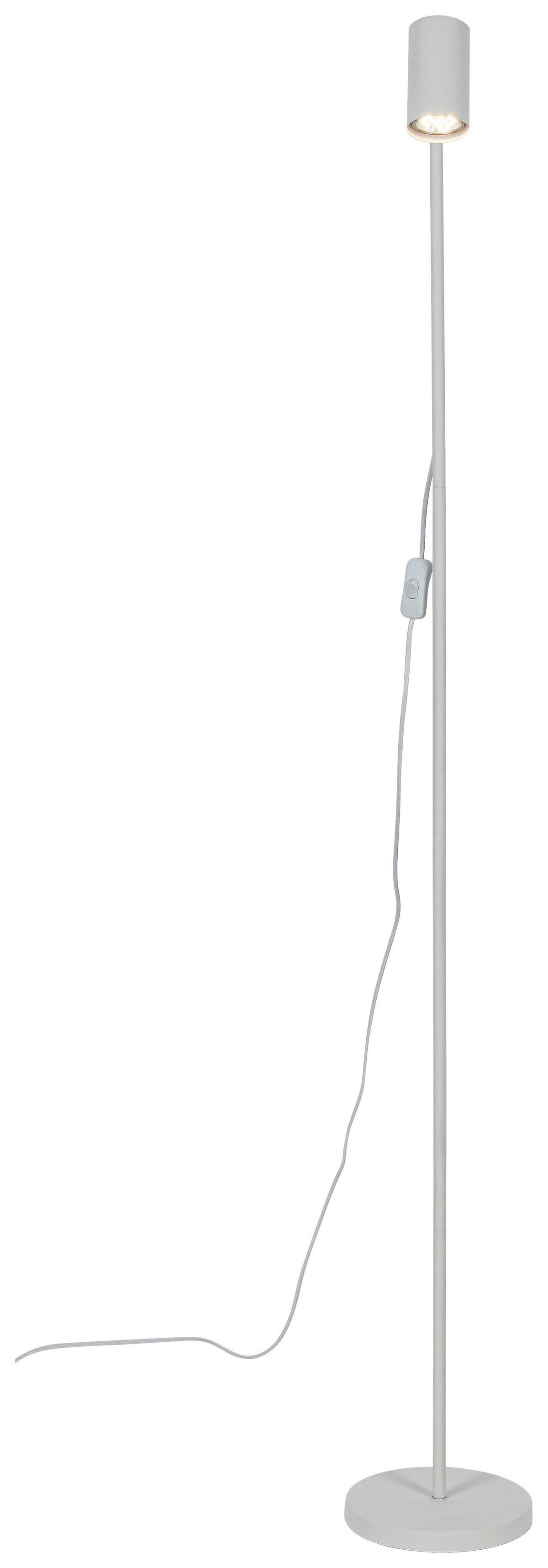 STOJACIA LAMPA NEUZOP - biela, Modern, kov/plast (35,5/18/154,5cm) - Mömax