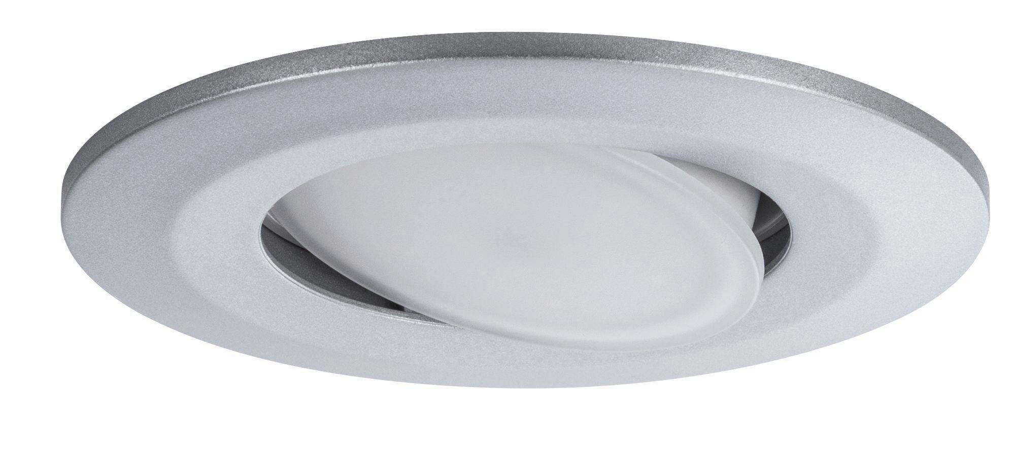 Led-deckenleuchte Calla Ø 9 Cm Dimmbar Rund - Chromfarben, Basics, Kunststoff (9cm) - Paulmann