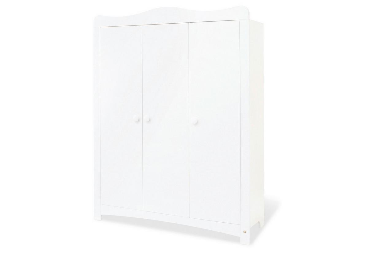 Babyzimmer 100023bgr Florentina - Weiß, Trend, Holz/Holzwerkstoff - Pinolino