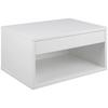 Nachtkästchen Weiß H: 24,3 Cm Hängend Cholet - Weiß, MODERN, Holzwerkstoff (50/24,3/35cm) - MID.YOU