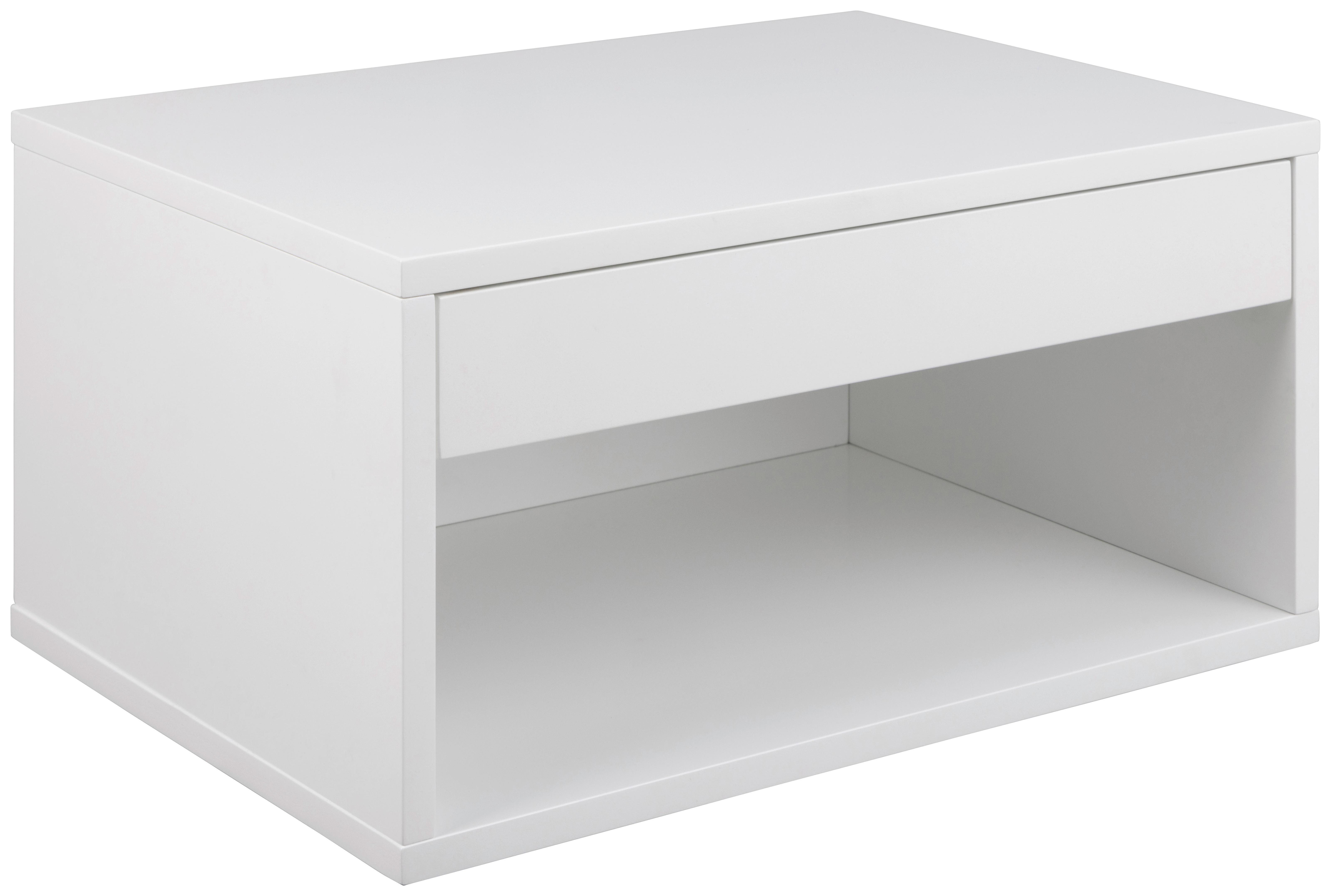 Nachtkästchen Weiß H: 24,3 Cm Hängend Cholet