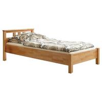 Bett Echtholz 100x200 Merci, Buche Geölt - Buchefarben, KONVENTIONELL, Holz (100/200cm) - MID.YOU