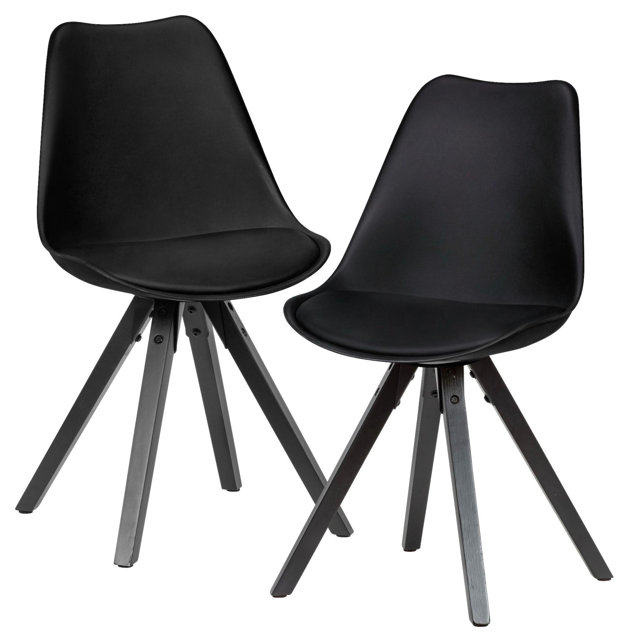 Stuhl-set Wohnling B: 49 Cm Schwarz