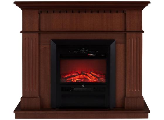 Elektrokamin 1750-2000w Braun 2 Heizstufen Flammeff mit Fb - Schwarz/Braun, Design, Holzwerkstoff/Kunststoff (109/100/26cm) Elektrokamin 1750-2000w Braun 2 Heizstufen Flammeff mit Fb - Schwarz/Braun, Design, Holzwerkstoff/Kunststoff (109/100/26cm)