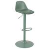 Barhocker höhenverstellbar Conte Lederlook Grün - Grün, MODERN, Kunststoff/Textil (40/103/43cm)