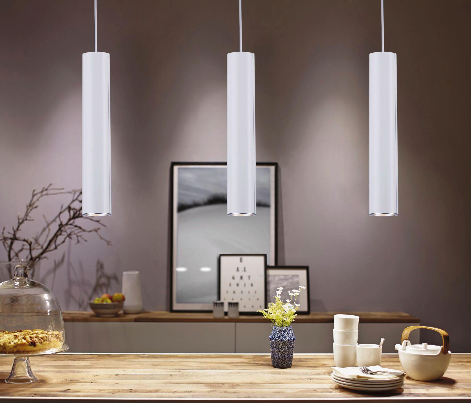 Schienensystem-Hängeleuchte 94888 Urail Catalejo Sw - Basics (6,5/158,5cm) - Paulmann
