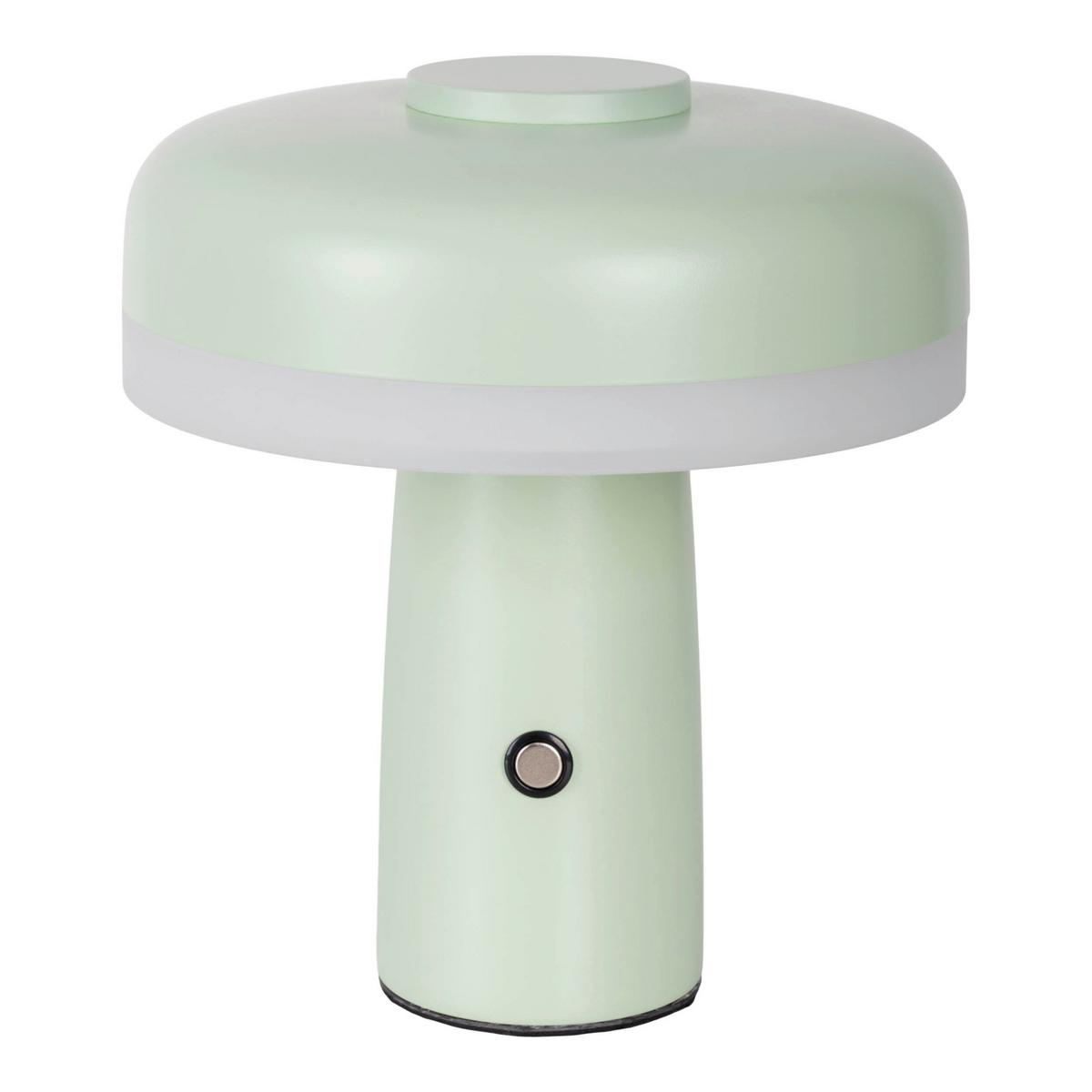 Akku-tischleuchte 196449 Pilu - Mintgrün, Design, Kunststoff/Metall (15/16.5cm) - Näve