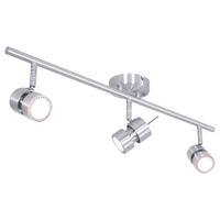 Deckenleuchte Natasja Led - Silberfarben, Trend, Metall (12/12/12cm)