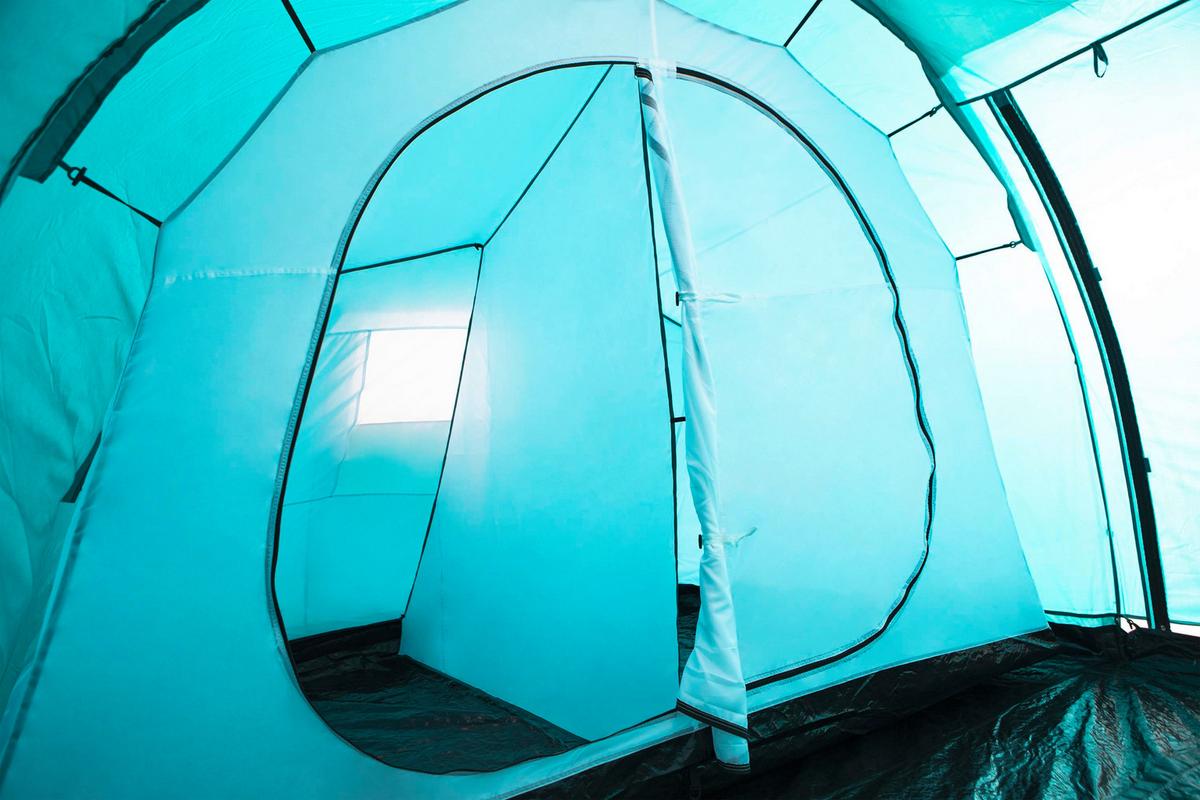 Zelt Pavillo für 6 Personen 490x280x200 cm, Blau - Blau, MODERN, Kunststoff (490/280/200cm) - Bestway