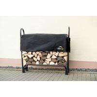 Kaminholzregal Kaminholzregal 126 Cm - Schwarz, Basics, Metall (25/118/126cm)