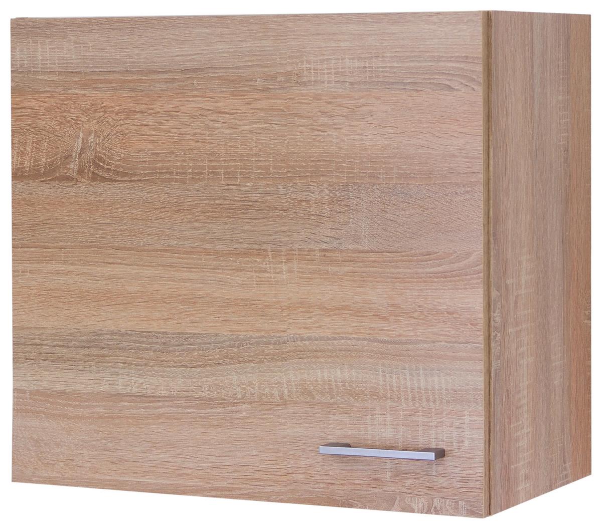 KUCHYŇSKÁ HORNÍ SKŘÍŇKA SAMOA  H 60 - bílá/Sonoma dub, Konvenční, kompozitní dřevo/plast (60/54,8/32cm)