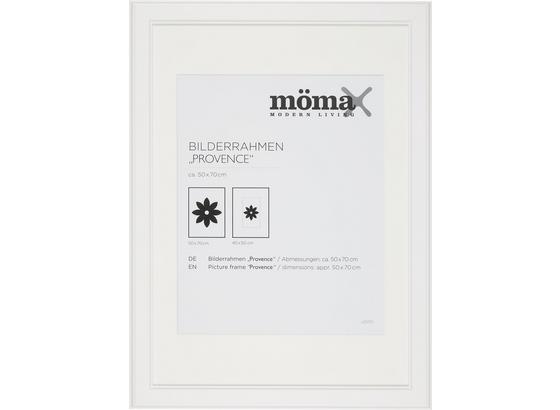 Rám Na Obrazy Provence - bílá, Romantický / Rustikální, dřevo/sklo (50/70cm) - Mömax modern living Rám Na Obrazy Provence - bílá, Romantický / Rustikální, dřevo/sklo (50/70cm) - Mömax modern living