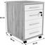 Rollcontainer Profi - Eichefarben/Weiß, MODERN, Holzwerkstoff (43/62/48cm) - Ombra Rollcontainer Profi - Eichefarben/Weiß, MODERN, Holzwerkstoff (43/62/48cm) - Ombra