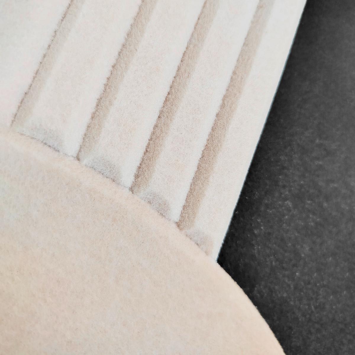 Akustický panel MILLA - černá/hnědá, textil (60/90cm) - Mömax