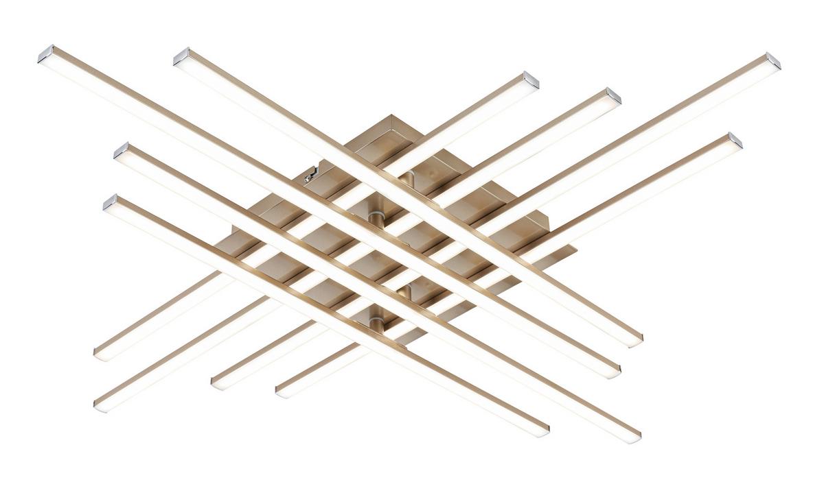 LED-Deckenleuchte Cristina - Cappuccino, Basics, Kunststoff/Metall (71/71/7cm) - Luca Bessoni