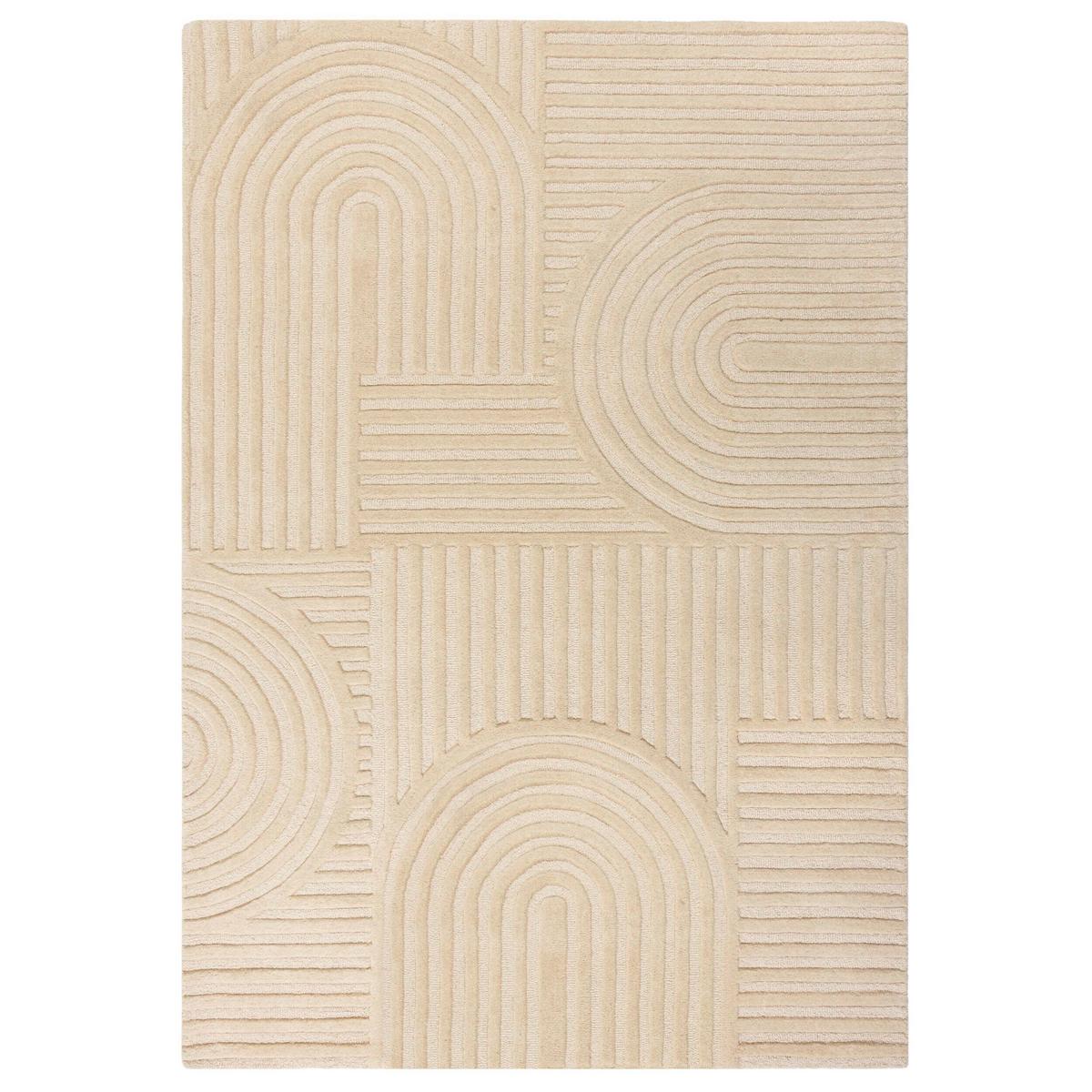Wollteppich Wollteppich Naturfarbenb:230cm - Naturfarben, Basics, Textil (230/160cm)