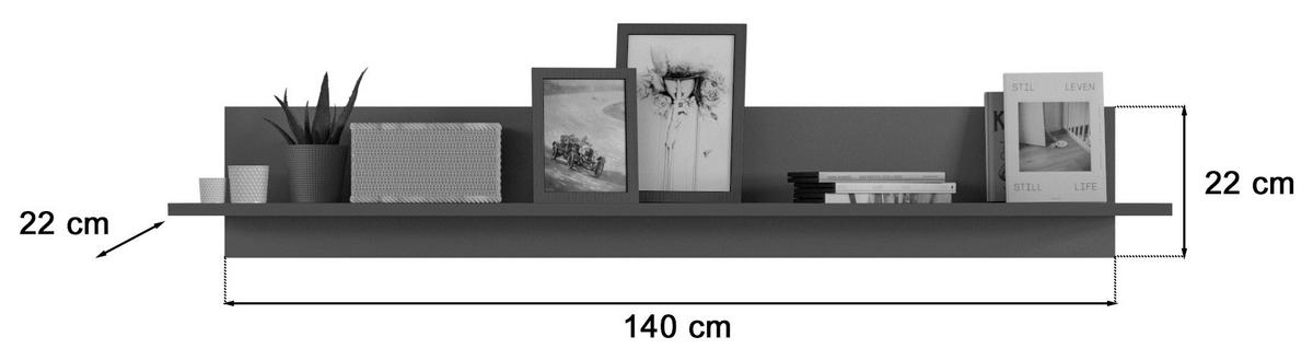 OBÝVACIA STENA FRENO - Konventionell, kov/kompozitné drevo (350/195/40cm) - MID.YOU