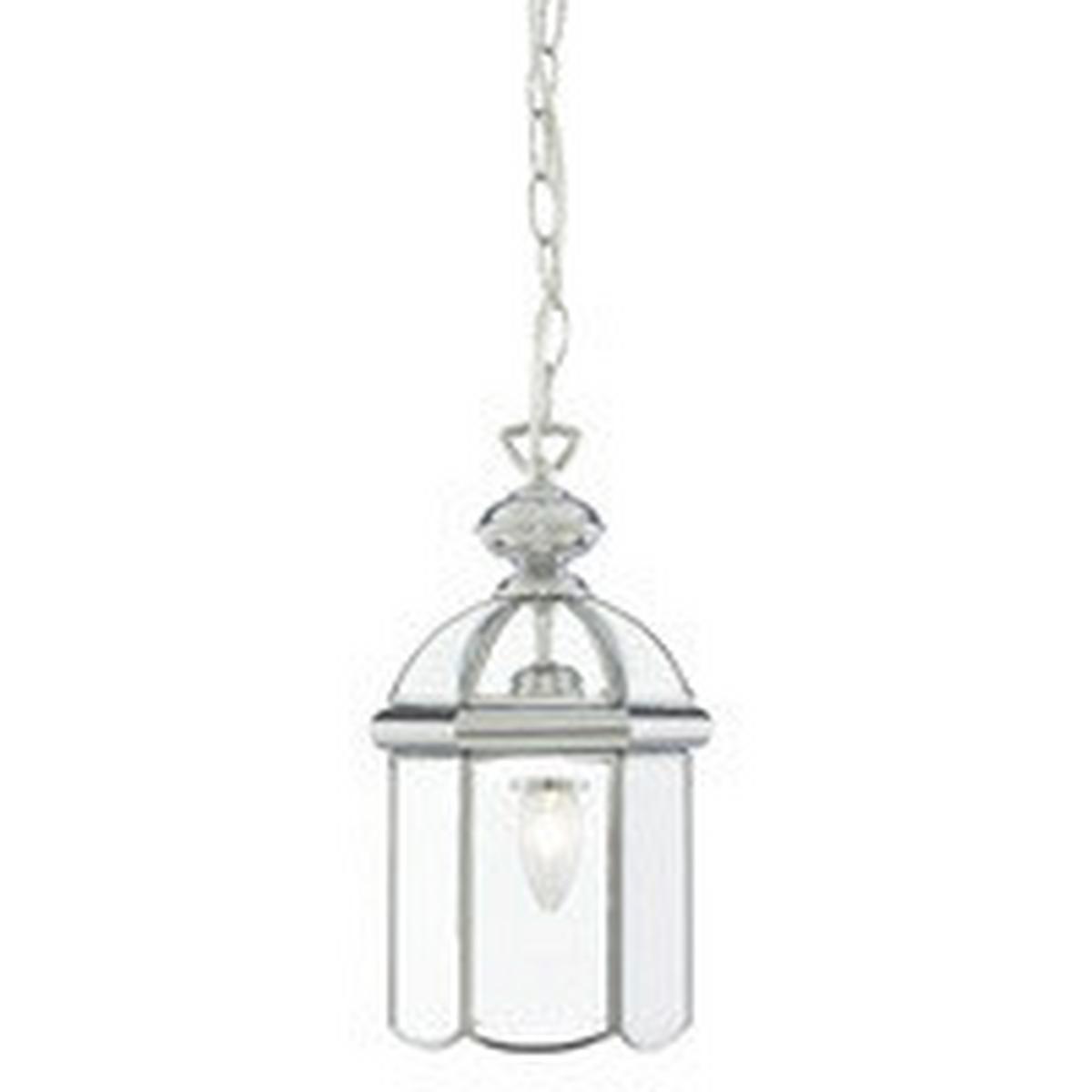 Hängeleuchte Bevelled  5131cc - Chromfarben, KONVENTIONELL, Glas/Metall (18/32cm)