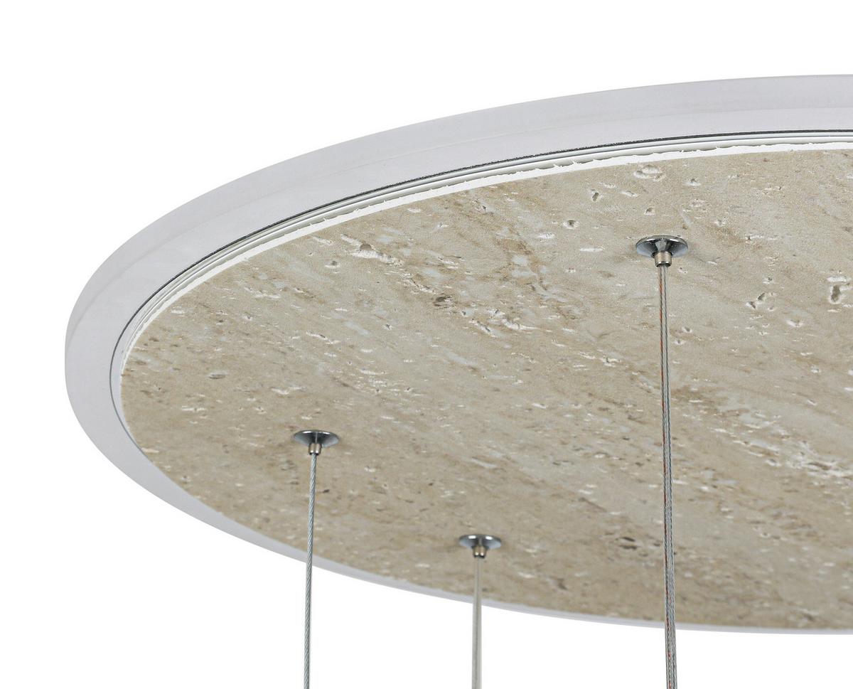 ZÁVESNÉ LED SVIETIDLO STONI - šampanská, Modern, kov/plast (42/150cm) - Mömax