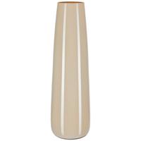 Vase Flora Zylindrisch Aus Glas Beige H: 60 Cm - Beige, Basics, Glas (21cm) - Ondega