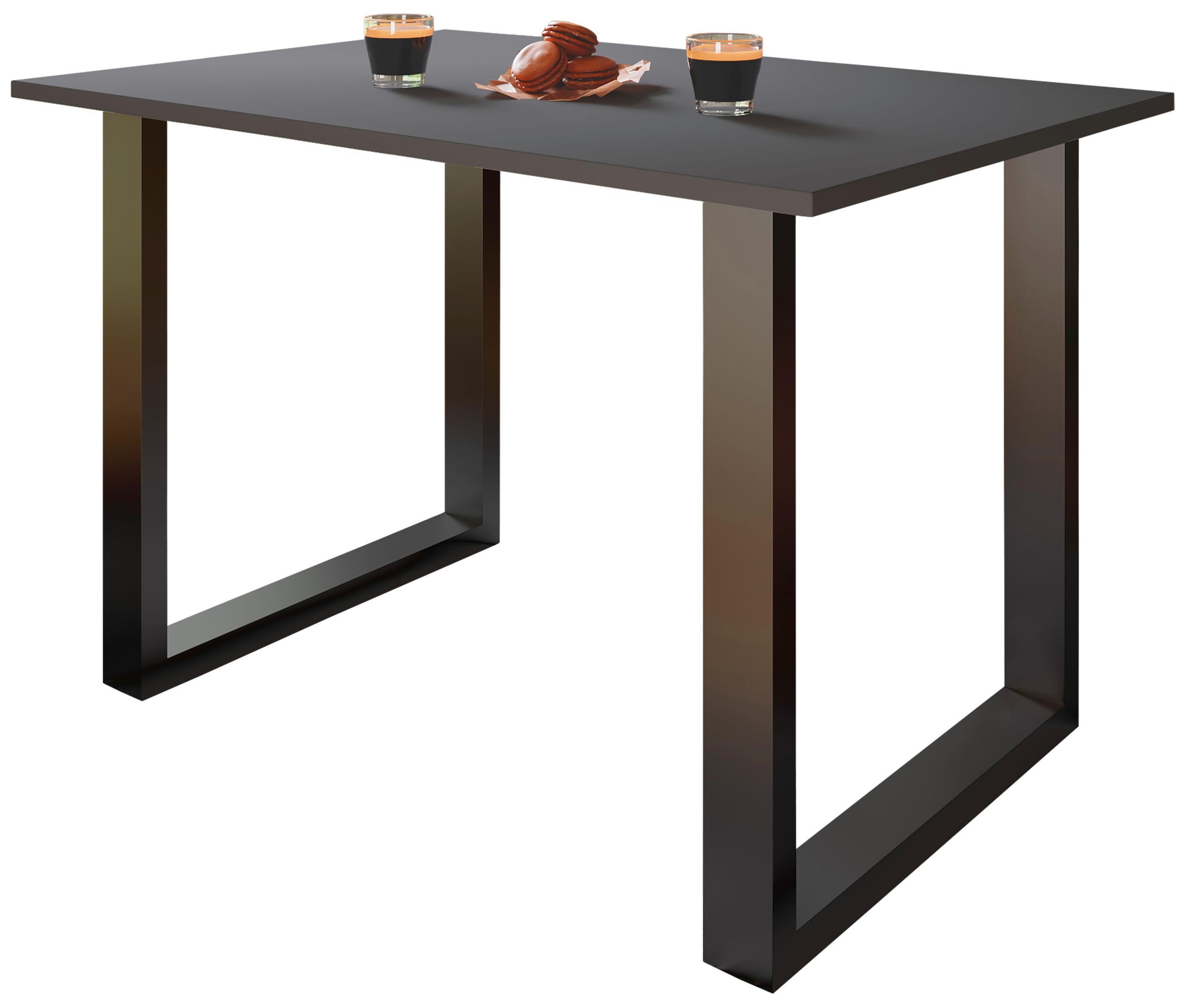 Schreibtisch Lona Anthrazit B: 80 cm