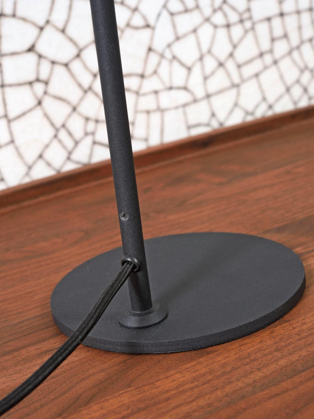 Tischlampe Montreux Schwarz verstellbare Arme - Schwarz, Basics, Metall (17/40/0,8cm) - It's about Romi