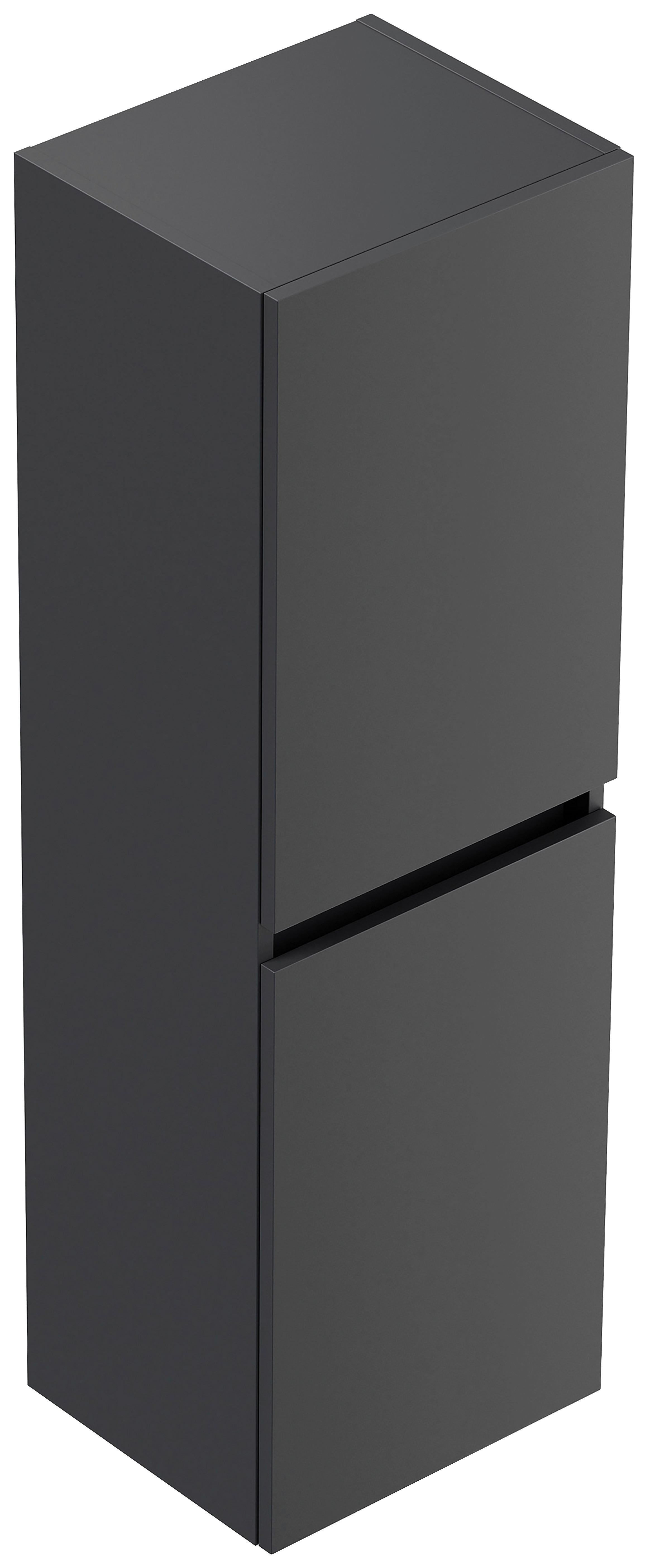 Midischrank Limes Graphitfarben B: 35,2 cm - Graphitfarben, MODERN, Holzwerkstoff (35,2/112,2/30,1cm) - MID.YOU