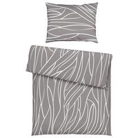 POVLEČENÍ JULIANE - šedá, Konvenční, textil (140/200cm) - Mömax