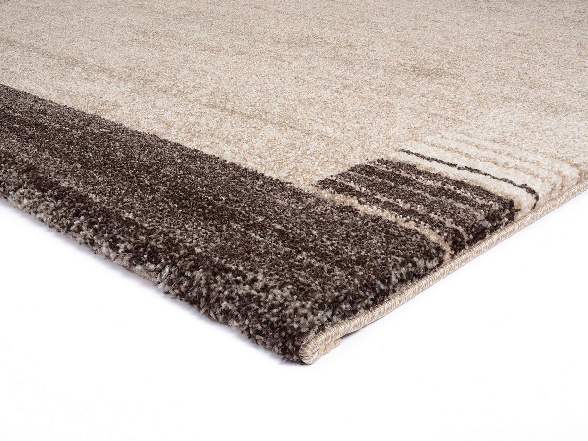 Webteppich Palazzo Lobo Braun/Beige 160x230 cm - Beige/Braun, KONVENTIONELL, Textil (160/230cm) - Novel